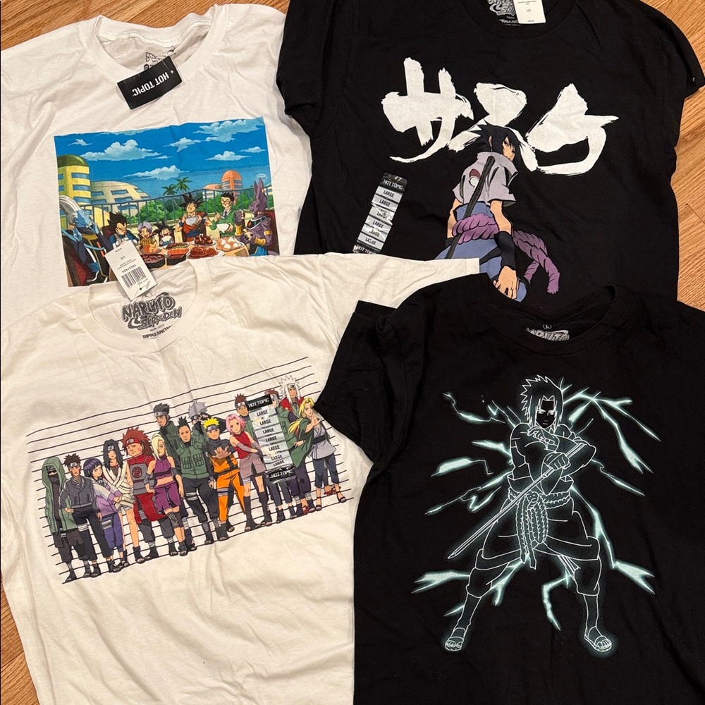 Anime Tshirt Lot